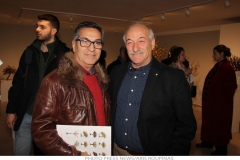 Εγκαίνια έκθεσης Άγγελου Παναγιωτίδη