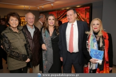 Εγκαίνια έκθεσης Μίνας Βαλυράκη