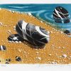 Pebbles Lithography by Konstantinos Grammatopoulos