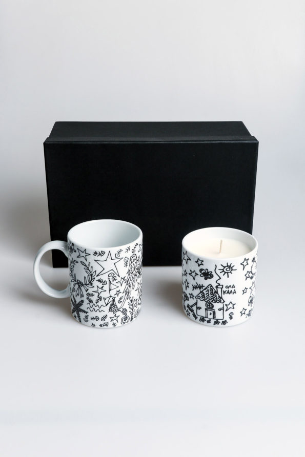 Symbols Mug – Candle Set
